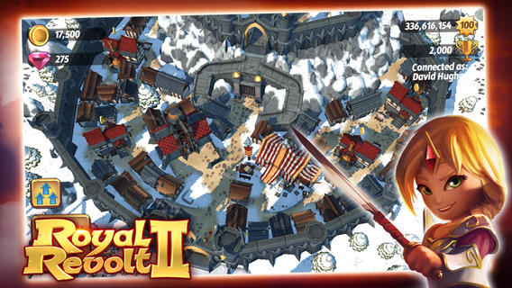 Royal Revolt 2 iPhone pic1
