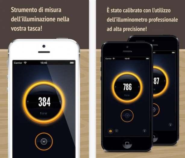 Light Meter: iPhone come misuratore di luce