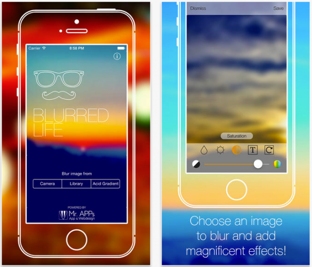 Blurred Life: l’app che vi aiuta a creare facilmente sfondi personalizzati per il vostro iPhone