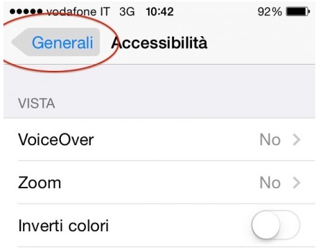 Come abilitare le “forme pulsanti” in iOS 7.1 – Guida