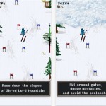 Dudeski: un gioco di sci in stile arcade