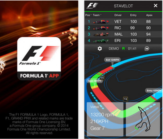 Official F1 App, il Mondiale di Formula 1 come non l’avete mai seguito