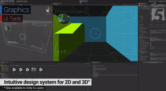 Disponibile Unity 5, potente motore grafico per il mobile gaming