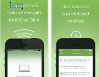 Primo update per Command-C, l’app per condividere la clipboard tra iOS e Mac