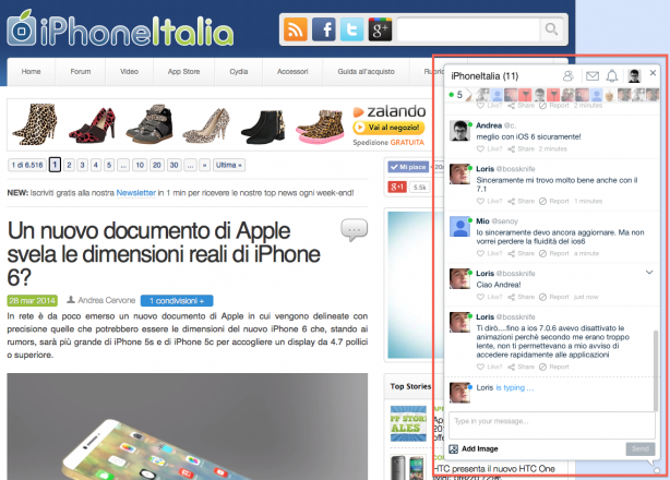 iPhoneItalia.com introduce Spot.im, una chat libera e gratuita per tutti i nostri lettori!