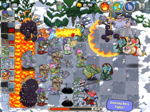 Trolls vs Vikings il defense game ispirato a Plants vs. Zombies