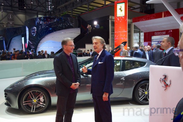 Il VP di Apple Greg Joswiac incontra Montezemolo per presentare CarPlay sulle nuove Ferrari!