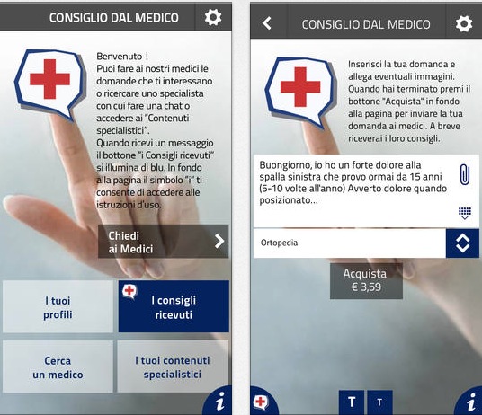 “Consiglio dal Medico”: la prima app che permette dischiudere un consiglio ai medici