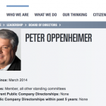 Il CFO di Apple, Peter Oppenheimer, entra nella Goldman Sachs