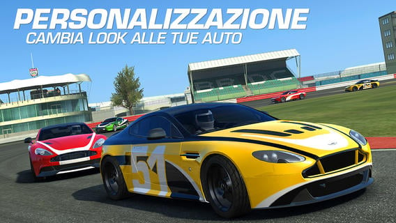 Personalizza le tue auto con il nuovo aggiornamento di Real Racing 3