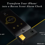 Un nuovo accessorio per iPhone porta una sveglia… al sapore di bacon!