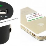 Offerta Amazon: caricabatterie USB da auto e custodia leggera e trasparente per iPhone