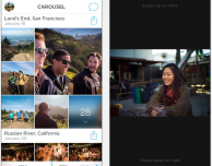 Dropbox aggiorna Carousel per iPhone