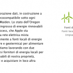 Apple sta pensando ad un impianto idroelettrico in Oregon?