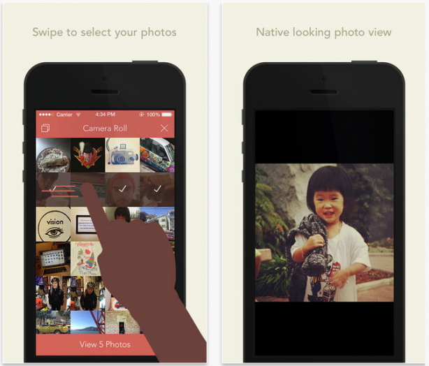 Dont’Swipe: l’app per mostrare solo alcune delle immagini presenti nel rullino fotografico