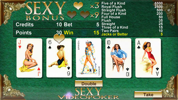 Sexy Videopoker iPhone pic0