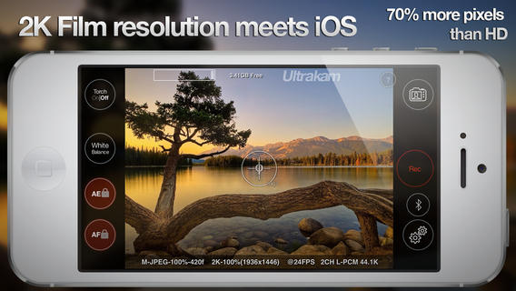 Ultrakam per iPhone 5s: registrare video a risoluzione 2K