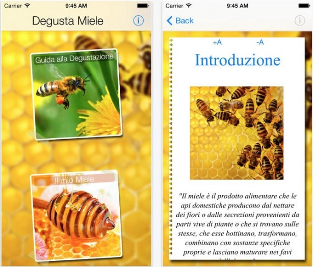 Impara a degustare il miele con un’app per iPhone