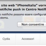 iPhoneItalia lancia le notifiche push su OS X!