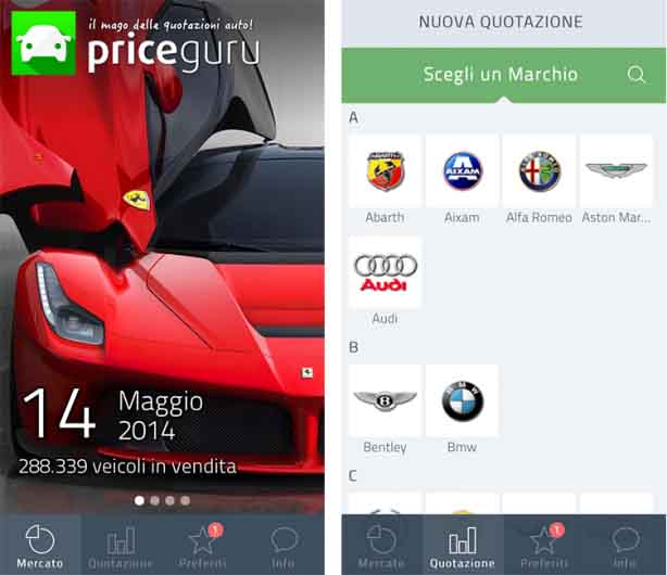 PriceGuru: quotazioni auto usate a portata di app – La recensione di iPhoneItalia