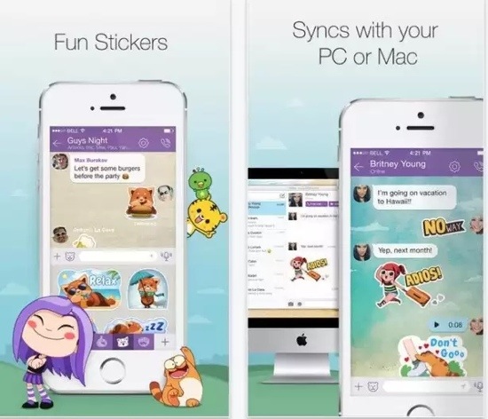 Viber migliora foto, video e messaggi di localizzazione