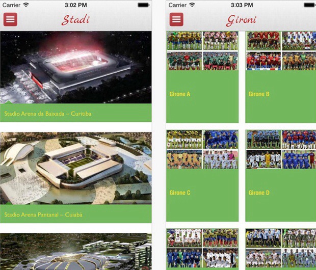 Mondiali 2014: un’app per seguire da vicino i Campionati Mondiali di Calcio