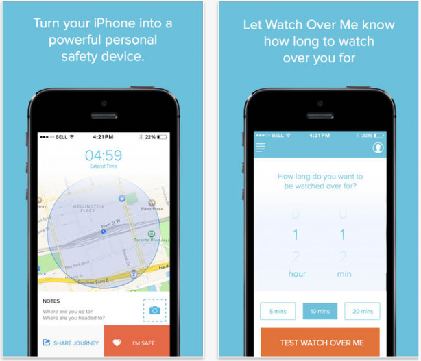 Watch Over Me: l’app che pretende di trasformare l’iPhone in un dispositivo per la sicurezza personale quotidiana