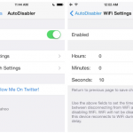 AutoDisabler disattiva WiFi e Bluetooth in automatico e fa risparmiare batteria – Cydia