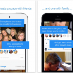 Cluster – Private spaces for you and your friends: app per l’utilizzo di spazi privati per la condivisione di foto, video e note