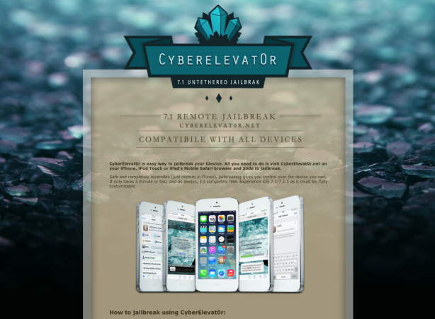 Cyberelevat0r.net: il sito che promette il jailbreak di iOS 7.1.1, ma che in realtà…