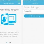 myEcho Dictation: dettare su iPhone e scrivere sul computer