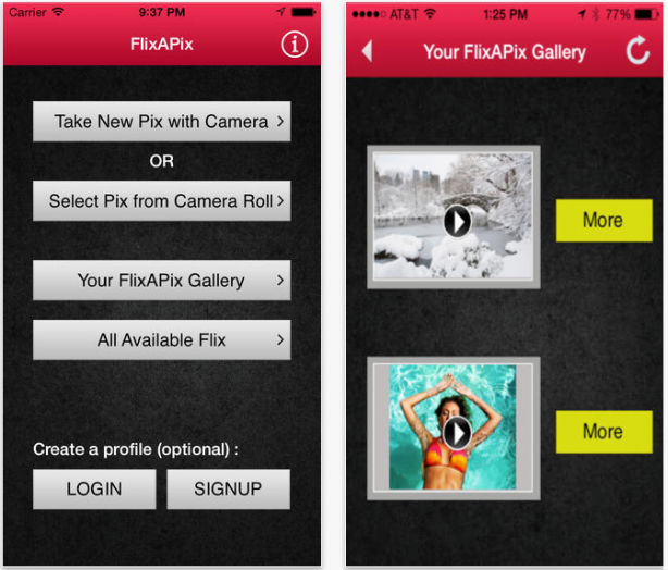 FlixAPix: l’app che promette di trasformare immagini fotografiche in mini video