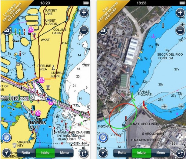 Navionics Boating: carte nautiche, rotte, tracce GPS e tanto altro su iPhone