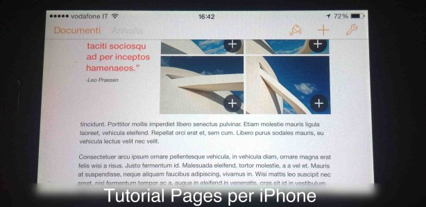 Video Tutorial Pages per iPhone – Puntata 1 (Introduzione)