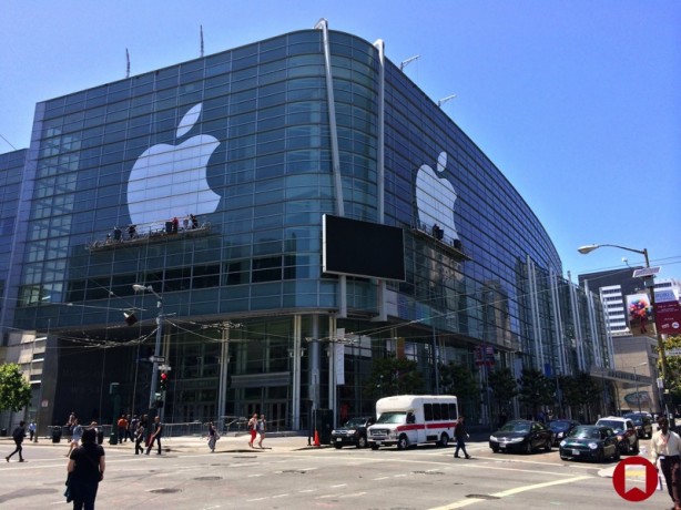 Moscone Center pronto per il keynote del 2 giugno