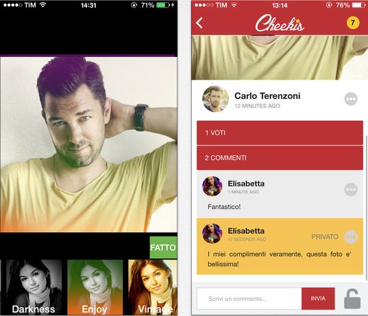 Cheekis, il nuovo social network dedicato ai selfie… e non solo!