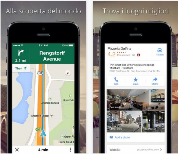 Google Maps 3.0 arriva su App Store!