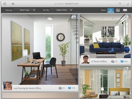 Autodesk Homestyler si aggiorna con tante novità