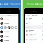 Mingle, per gestire i contatti con le gesture