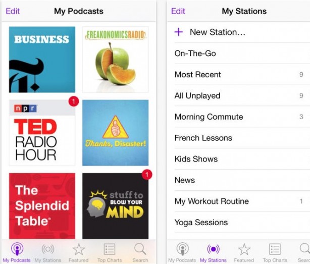 Apple aggiorna l’app Podcast