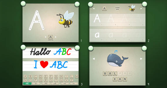 Parco giochi delle lettere: l'app per apprendere la lettura e la scrittura  dell'alfabeto - iPhone Italia