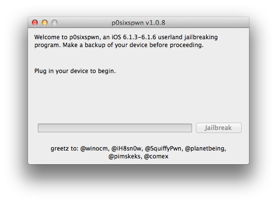P0sixspwn si aggiorna e consente ora il jailbreak untethered di iOS 6.1.6