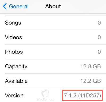 Ecco le possibili novità di iOS 7.1.2