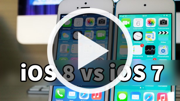 iOS 8 vs iOS 7: cosa cambia? – VIDEO
