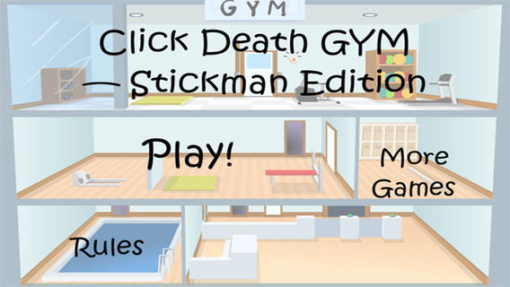 Click Death Gym - Stickman Edition iPhone pic0