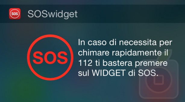 Ecco un esempio di Widget per il Centro Notifiche di iOS 8