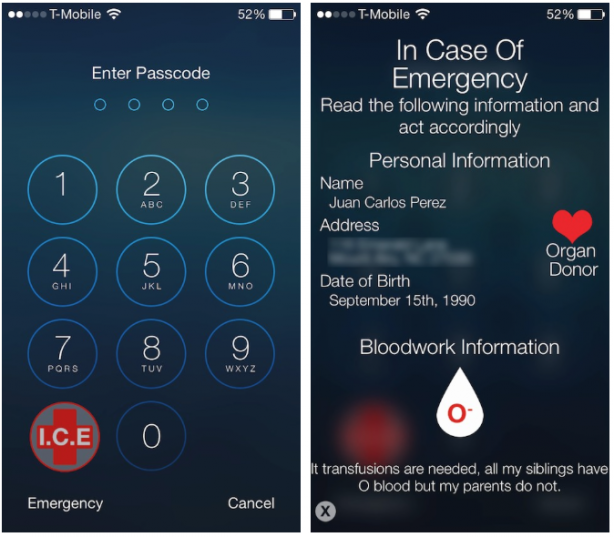 InCaseOf: il tweak che porta una funzione di “Health” di iOS 8 su iOS 7 – Cydia