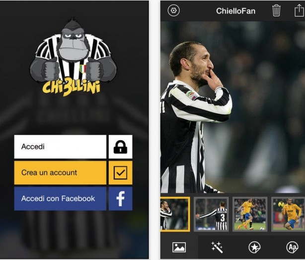Giorgio Chiellini lancia per i Mondiali di Calcio la sua app ufficiale