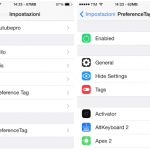 PreferenceTag, il tweak che organizza le impostazioni per tag – Cydia