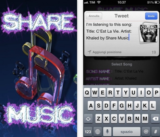 Share Music: condividiamo la musica in riproduzione